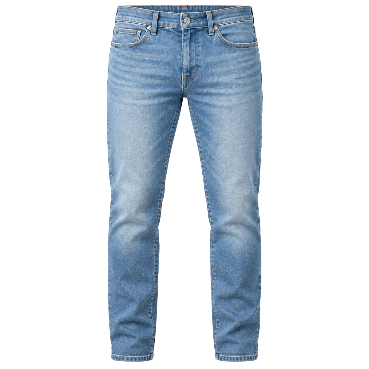 Premium Slim-Fit Denim Jeans – Light Blue Wash | DRUMPERRY