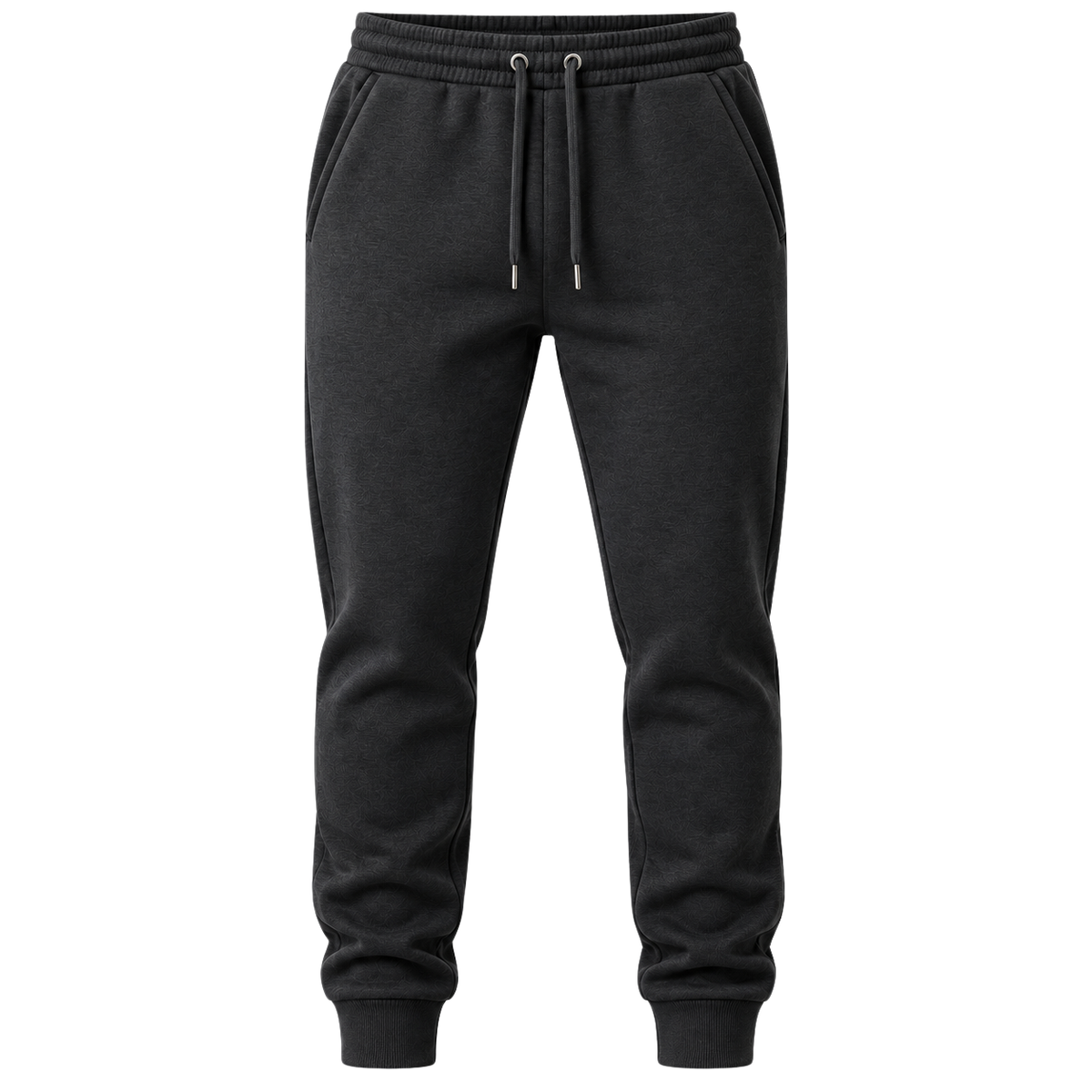 Premium Cotton Fleece Joggers – Dark Charcoal | DRUMPERRY