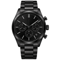 Premium Stainless Steel Chronograph Watch – Midnight Black | DRUMPERRY