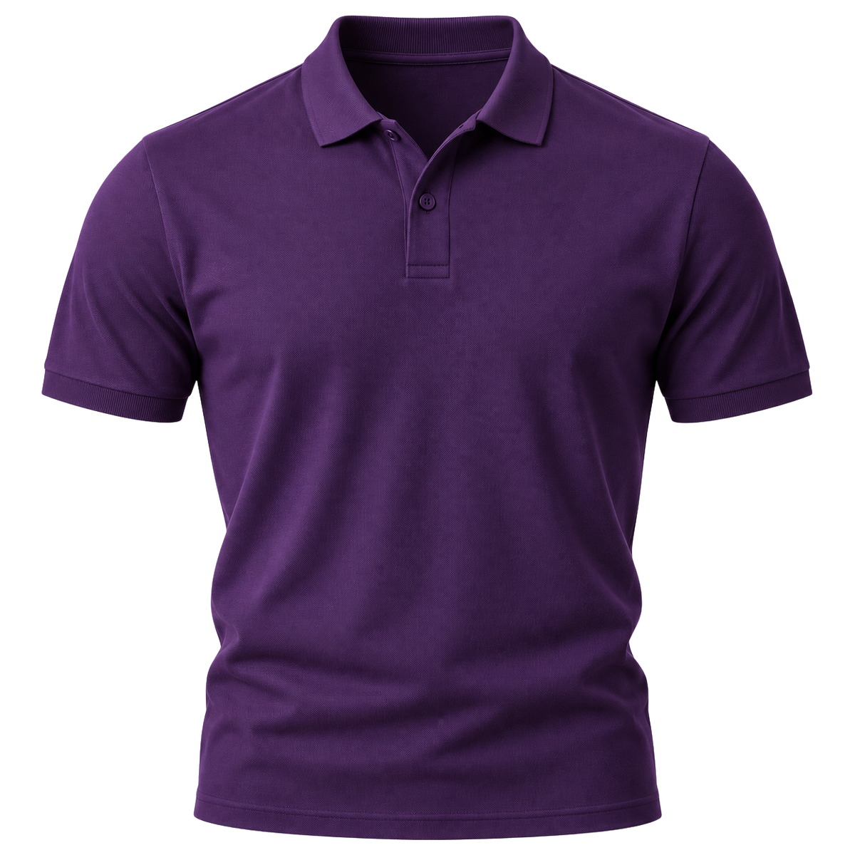 Premium Cotton Piqué Polo Shirt – Royal Purple | DRUMPERRY